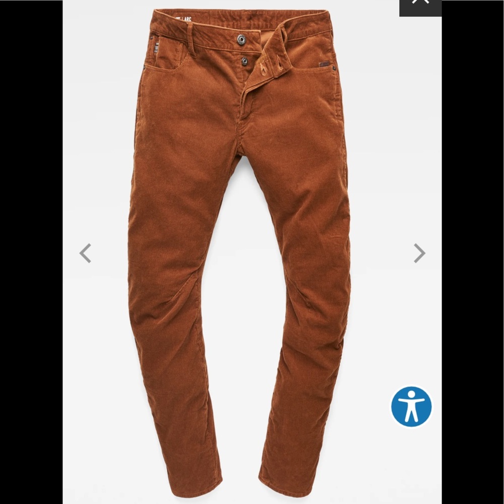 Men’s G-Star Raw Arc 3D Slim Corduroy Jeans
